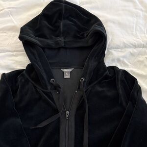 Eddie Bauer Black Velvet Hoodie
